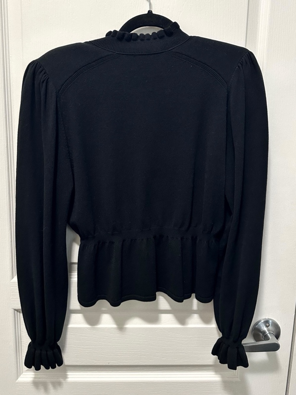 ba&sh Seoul Jumper in Noir Black - Picture 3 of 7